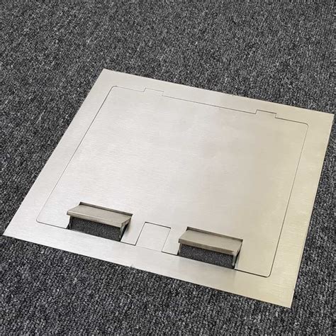 flush stainless steel floor box|steel city floor box adapter.